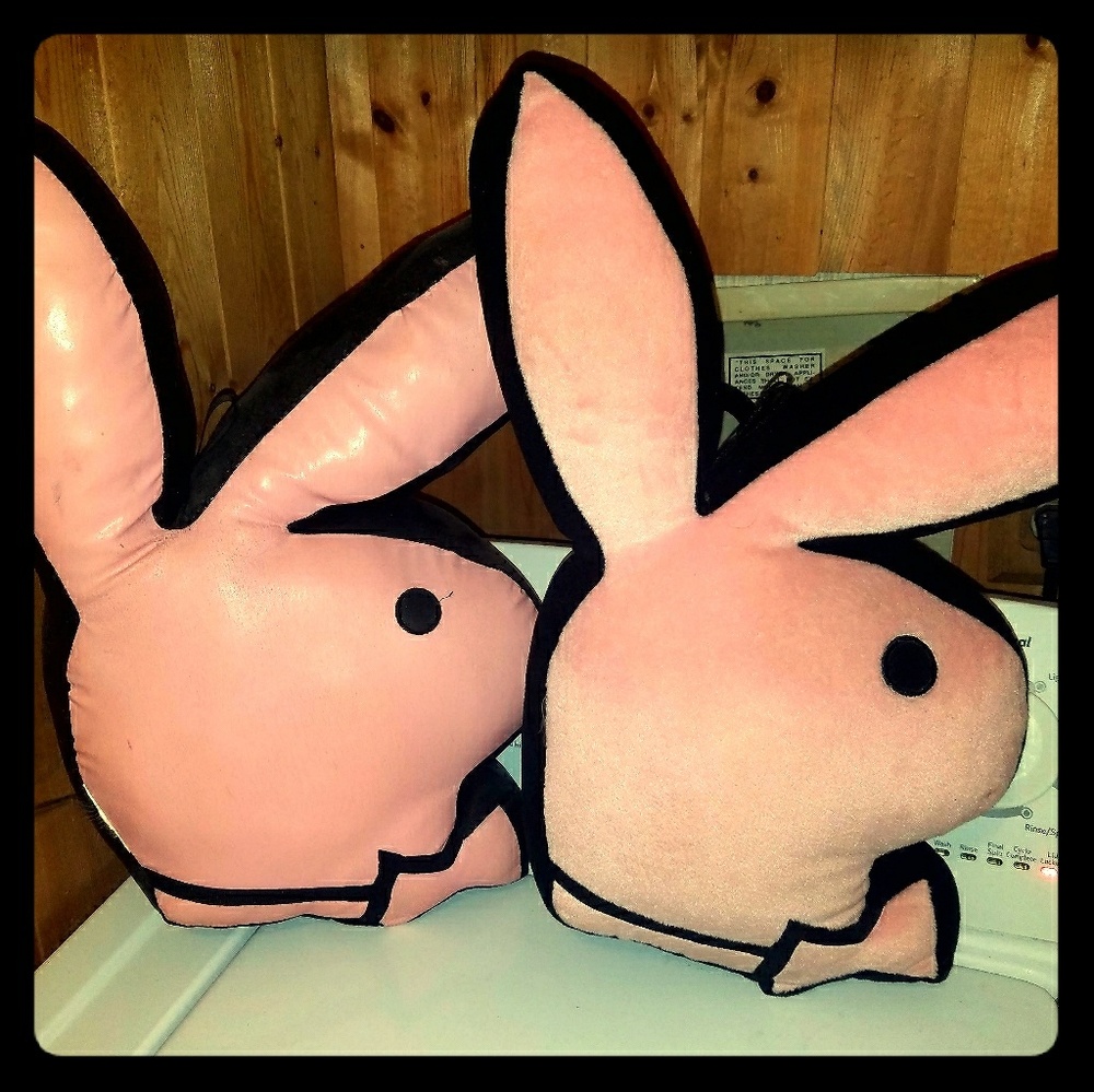 Playboy bunny pillows